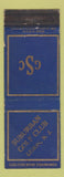Matchbook Cover - Suburban Golf Club Union NJ WEAR