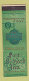 Matchbook Cover - Fort Bedford Inn Bedford PA