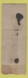Matchbook Cover - Rector Building Coffee Shop WORN
