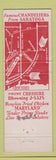 Matchbook Cover - Waverly Inn Cheshire CT Diorio's Waterbury WEAR