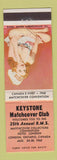 Matchbook Cover - Keystone Match Club RMS London ON 1965 pinup
