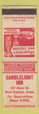 Matchbook Cover - Candlelight Inn New Canaan CT