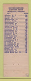 Matchbook Cover - Victory Restaurant Montpelier VT