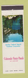 Matchbook Cover - Colorado State Bank Denver Colorado