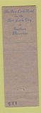 Matchbook Cover - Hotel Owatonna MN