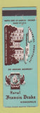 Matchbook Cover - Hotel Francis Drake Minneapolis MN
