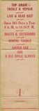 Matchbook Cover - Ye Ole Fishin Hole Marathan FL WORN