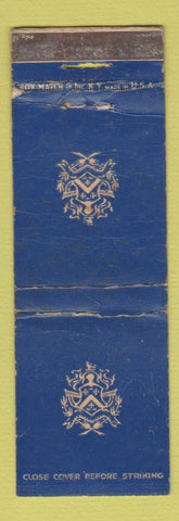Matchbook Cover - Hotel New Weston New York City WORN
