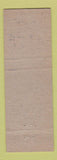 Matchbook Cover - Hotel Blue Bird Carney MI