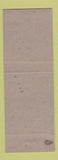 Matchbook Cover - Frostee Donut Shop Cafe Alliance NE TEAL