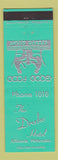 Matchbook Cover - Drake Hotel Alliance NE GREEN