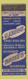 Matchbook Cover - Rodin's Restaurant Chicago? WORN