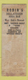 Matchbook Cover - Rodin's Restaurant Chicago? WORN