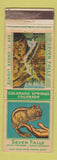 Matchbook Cover - Seven Falls Colorado Springs