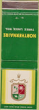 Matchbook Cover - Northernaire Three Lakes WI WEAR