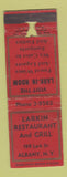 Matchbook Cover - Larkin Restaurant Albany NY POOR