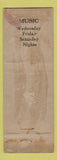 Matchbook Cover - Fox's Jail House Restaurant Indianapolis IN WEAR