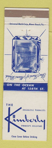 Matchbook Cover - Kimberly Resort Motel Miami Beach FL