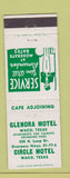 Matchbook Cover - Glenora Motel Waco TX Circle Motel