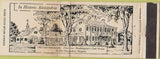 Matchbook Cover - Old Club Restaurant Old Alexandria VA WEAR