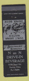 Matchbook Cover - N and N Drive In Beverage Parma OH