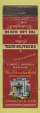 Matchbook Cover - Sheraton Hotel Springfield MA