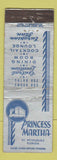 Matchbook Cover - Princess Martha Hotel St Petersburg FL WEAR