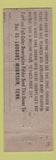 Matchbook Cover - Rock City Chattanooga TN Lookout Mountain