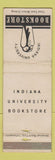 Matchbook Cover - Indian University Bookstore WORN