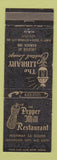 Matchbook Cover - Pepper Mill Restaurant Jefferson City MO