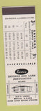 Matchbook Cover - Reserve Savings and Loan Kansas City?