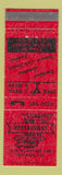 Matchbook Cover - Johnny's Restaurant Chicago IL