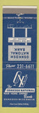 Matchbook Cover - Oshkosh National Bank WI