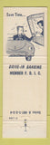Matchbook Cover - Oshkosh National Bank WI