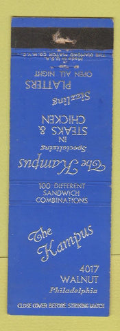 Matchbook Cover - The Kampus Philadelphia PA restaurant WEAR