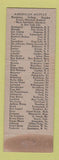 Matchbook Cover - Hotel George Mason Alexandria VA WEAR