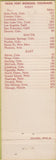 Matchbook Cover - Colonial Restaurant Fort Morgan CO