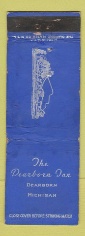 Matchbook Cover - The Dearborn Inn MI WEAR