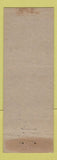 Matchbook Cover - Occidental Restaurant Richmond VA