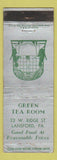 Matchbook Cover - Green Tea Room Lansford PA