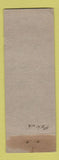 Matchbook Cover - Francis Restaurant Uniontown PA WEAR