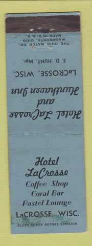 Matchbook Cover - Hotel LaCrosse WI WEAR