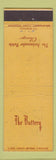 Matchbook Cover - The Buttery Ambassador Hotel Chicago IL