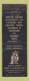 Matchbook Cover - Mayflower Wine and Liquor Washington DC?