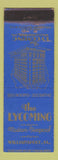 Matchbook Cover - Lycoming Hotel Williamsport PA WEAR