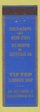 Matchbook Cover - Tip Top Sandwich Shop San Antonio TX? Federal