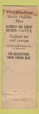 Matchbook Cover - Club Charles Baltimore MD WORN