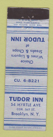 Matchbook Cover - Tudor Inn Brooklyn NY