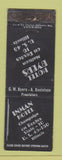 Matchbook Cover - Inman Hotel Champaign IL WEAR