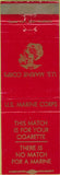 Matchbook Cover - US Marine Corps